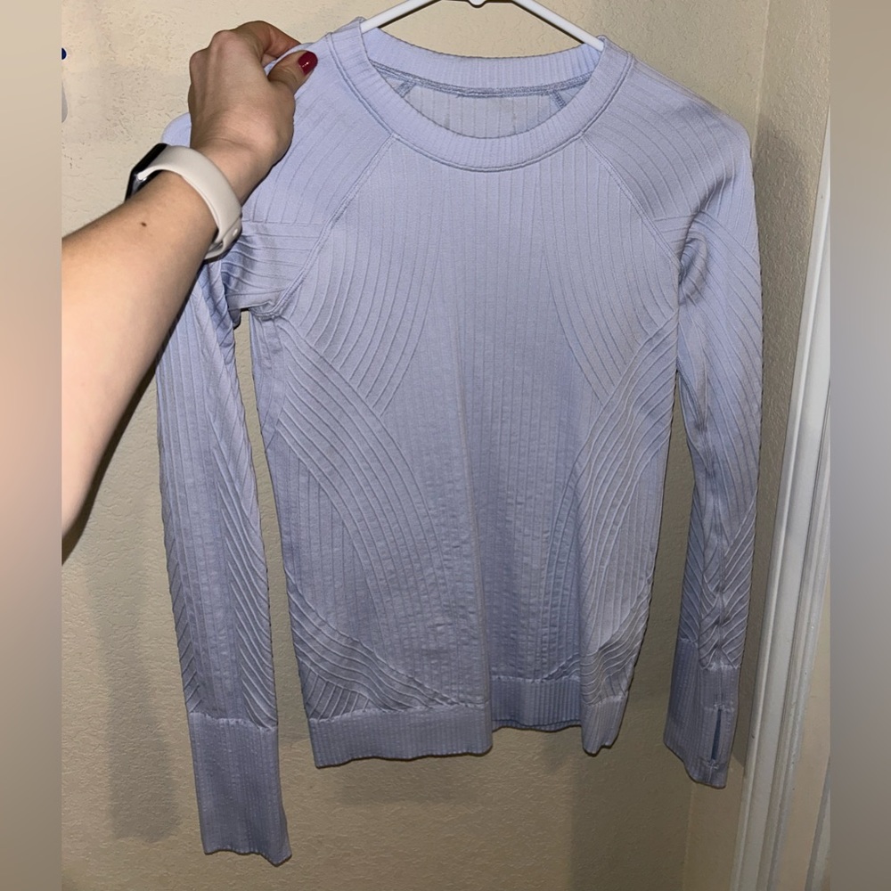 Lavender Long-Sleeve Lululemon Top